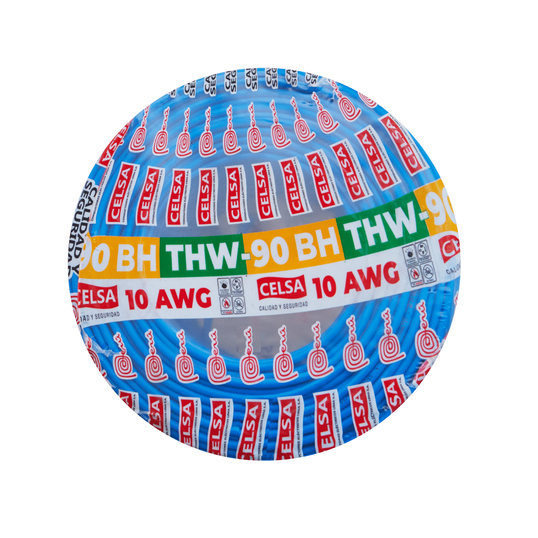 Cable THW90 BH 10 AWG Azul-DEFERENTE-08