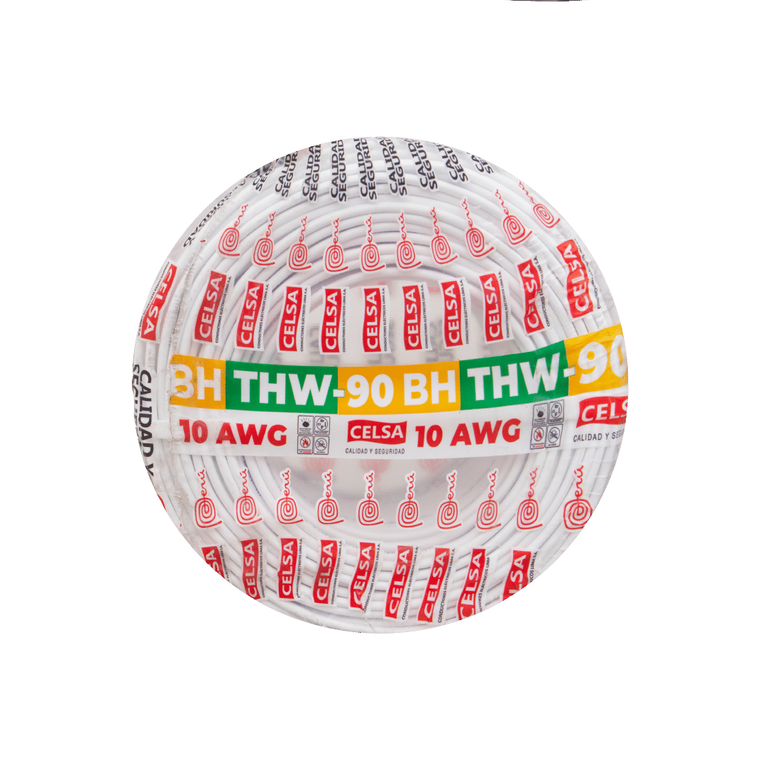 Cable THW90 BH 10 AWG Blanco-Defrente-08