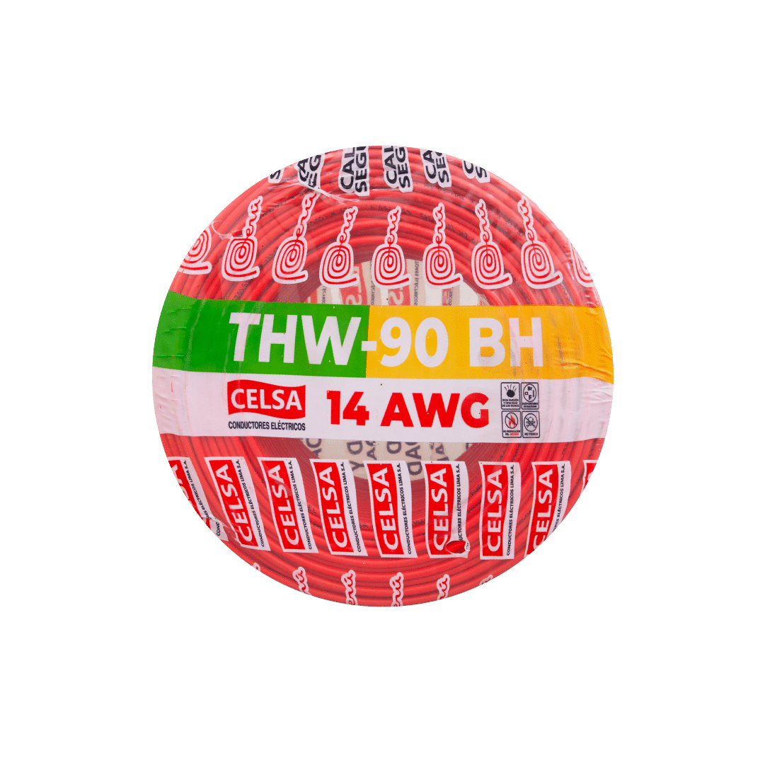 Cable THW90 BH 14 AWG rojo-DEFERENTE-08