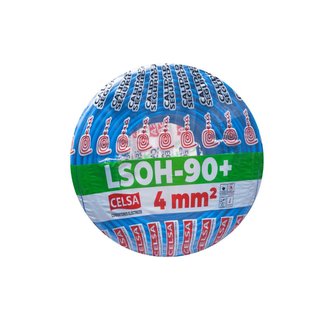 CABLE-LSOH-90+-4MM-AZUL